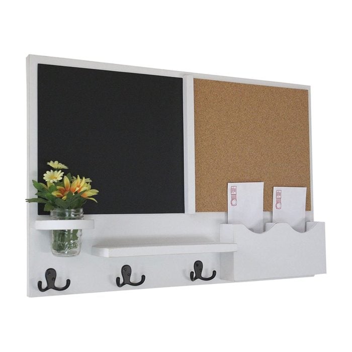 Chalkboard And Corkboard