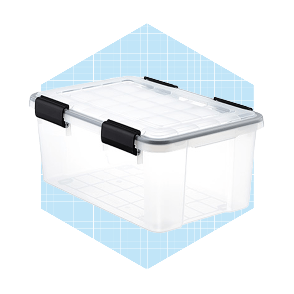 Clear Weatherright Tote Ecomm Via Containerstore.com