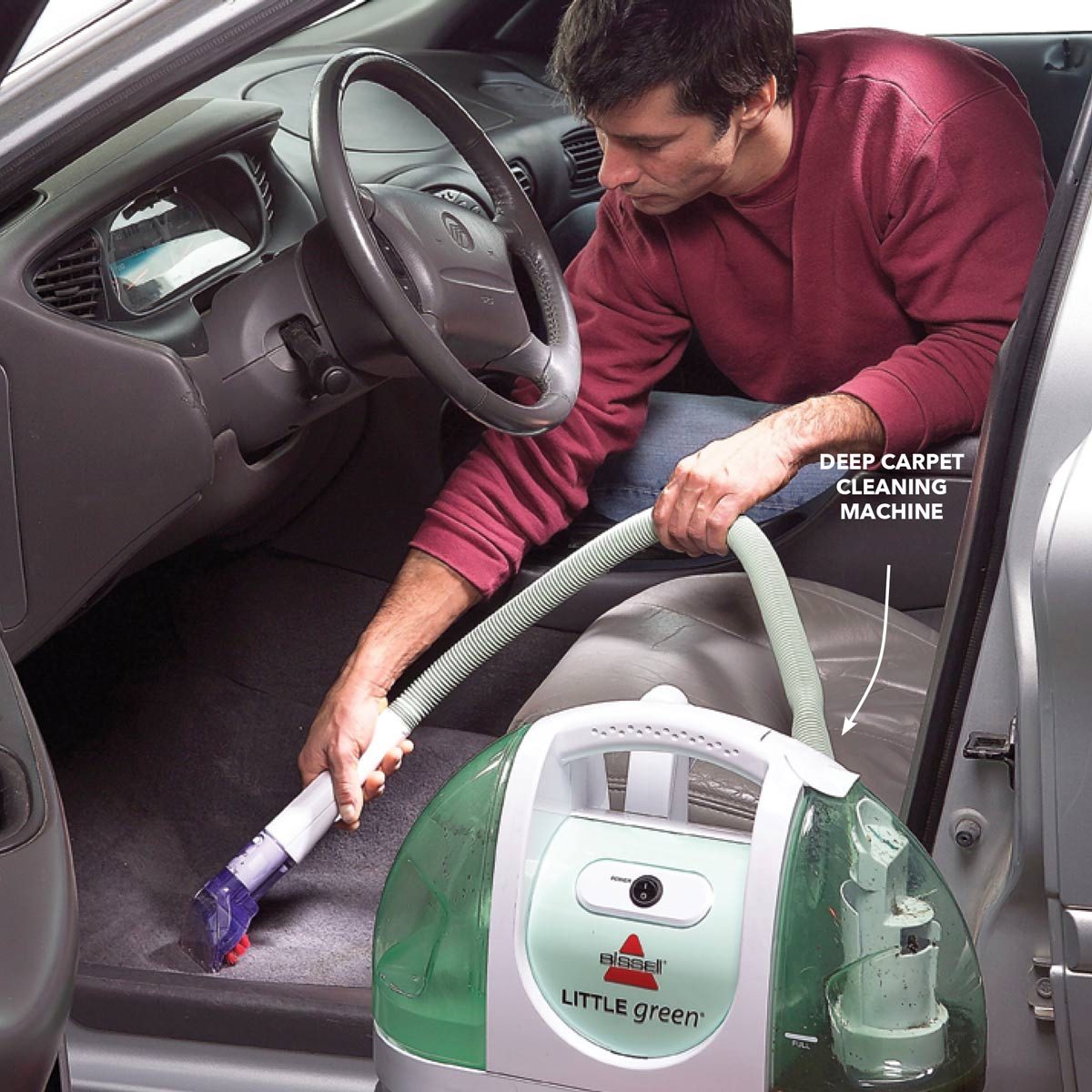 Best Way to Clean a Car: Deep-Clean Carpet and Upholstery