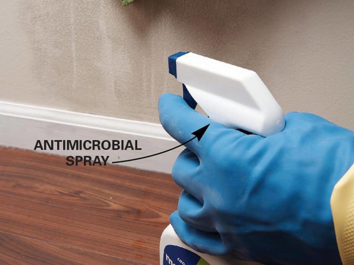 Use an Antimicrobial Spray
