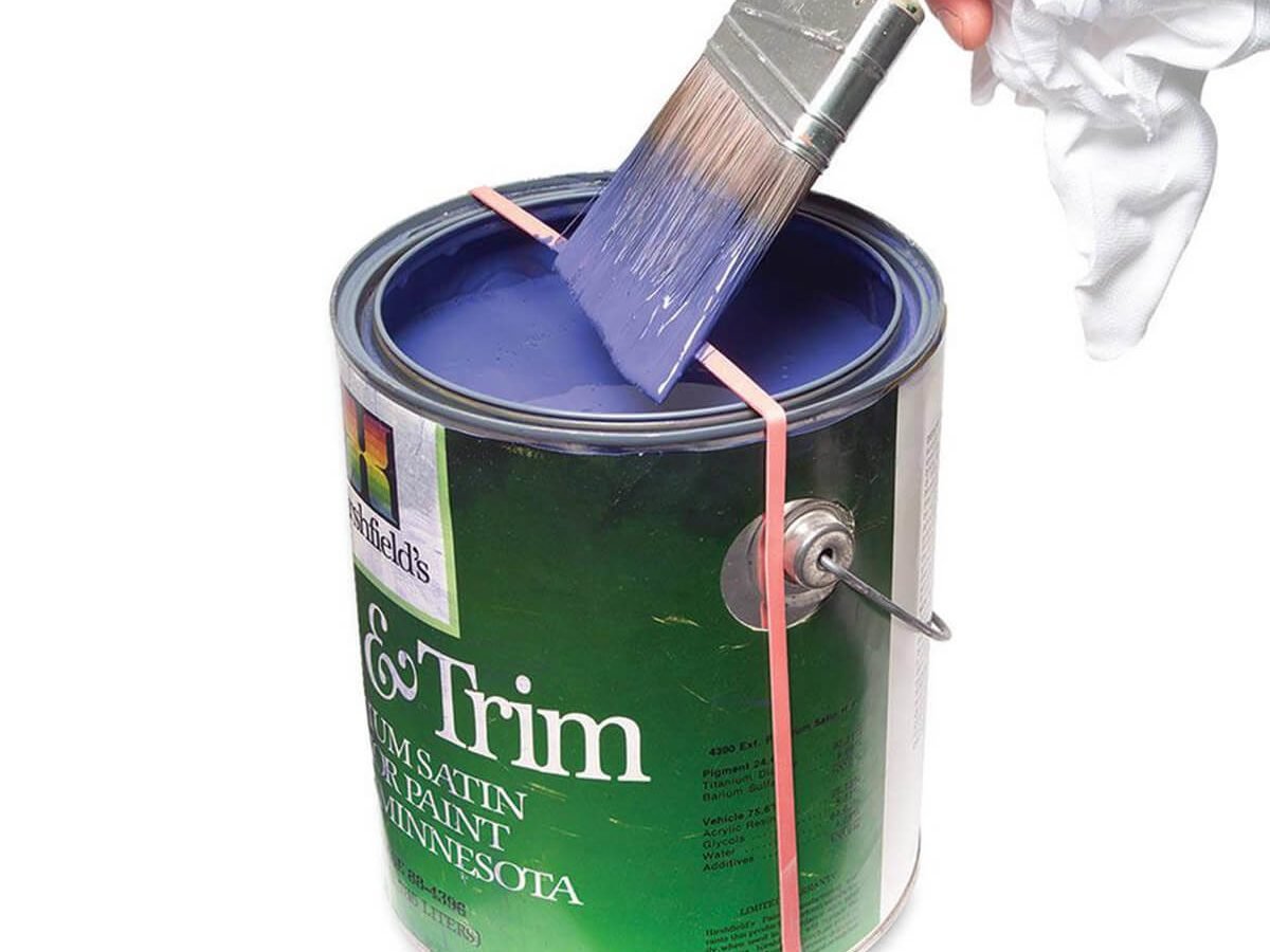 Paint Brush Drip Stopper