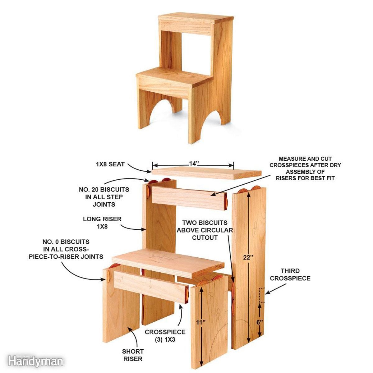 Simple Step Stool