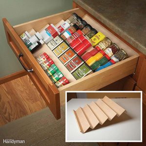 spice rack drawer