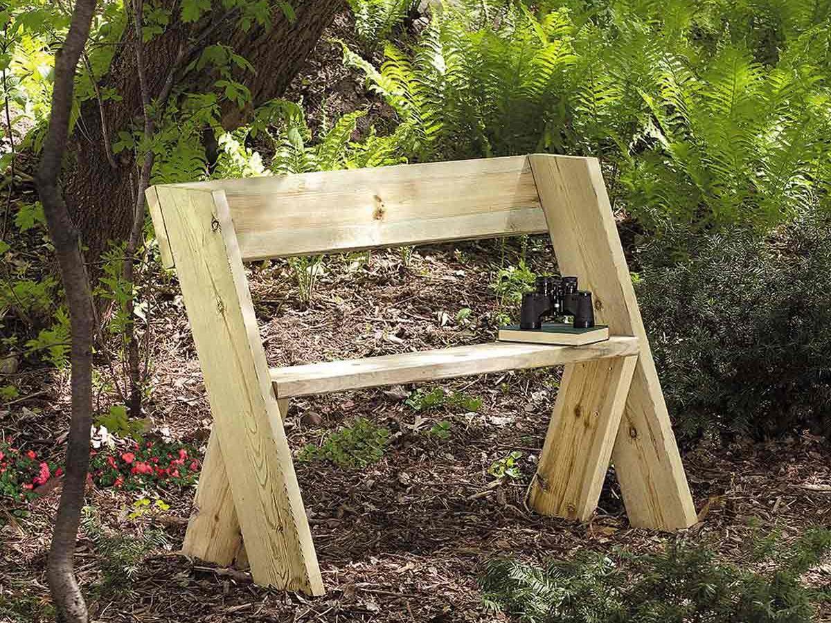 Build a Wooden Bench for Less