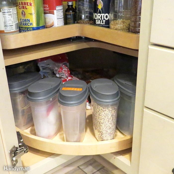 Pantry Ideas for Small Spaces: Use the Whole Corner Cabinet