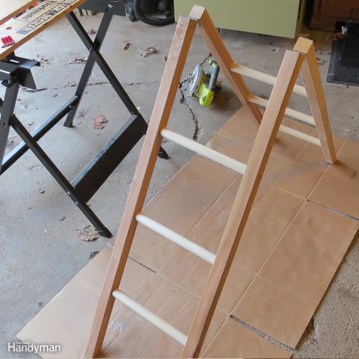 Build a Shoe Rack: Stand it Up