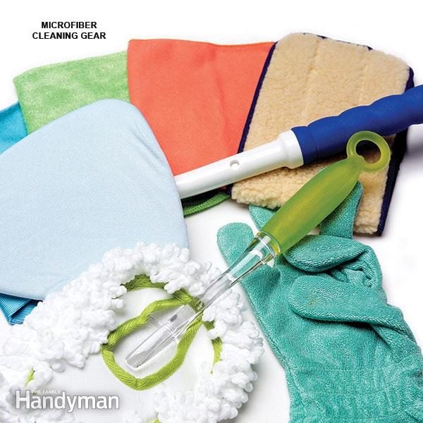 Microfiber Products Clean Faster, Easier and Better