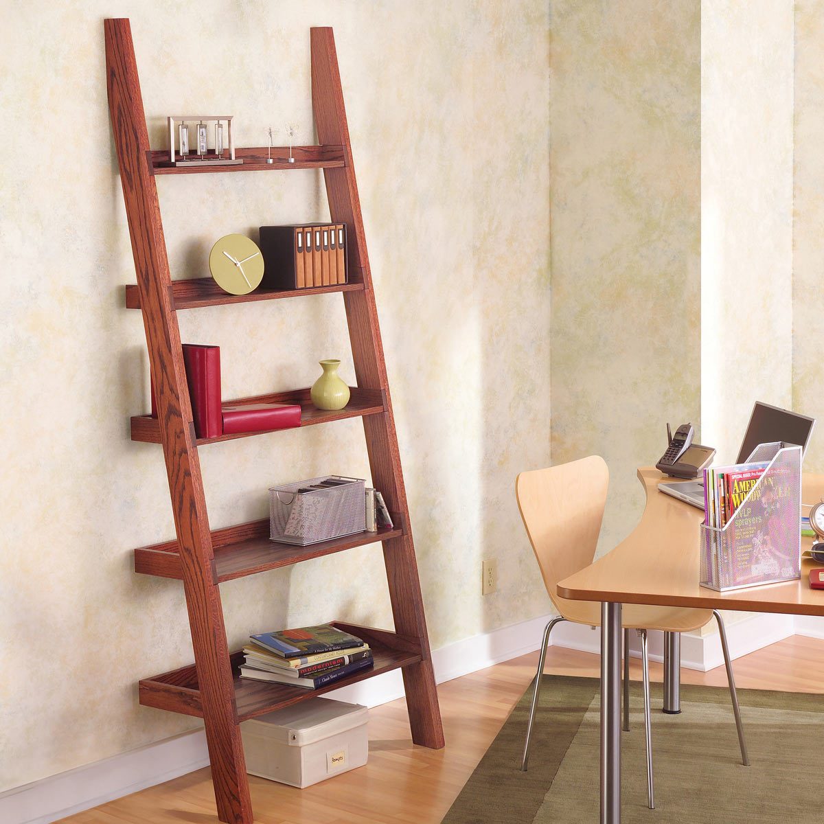 Ladder Shelves