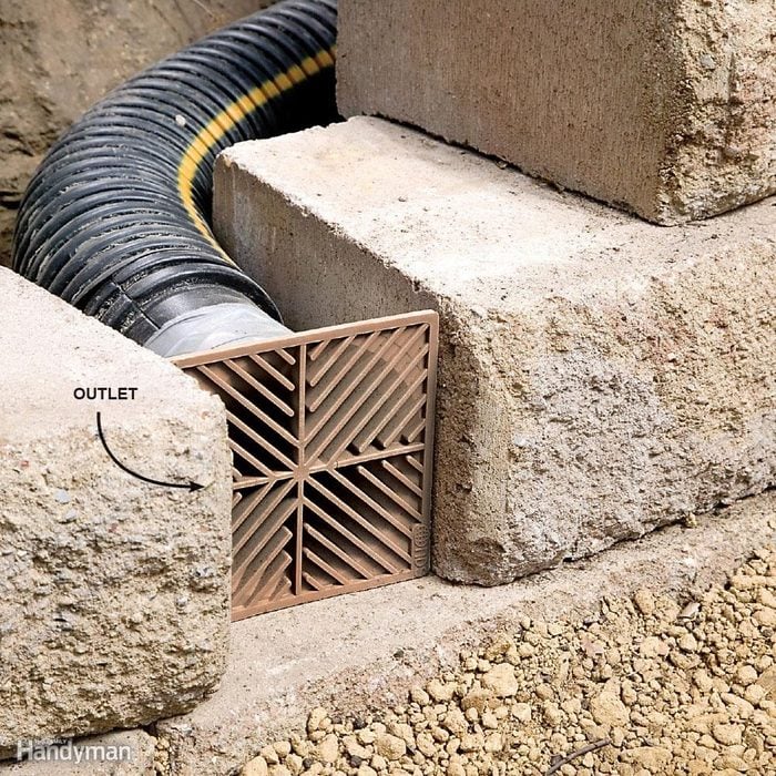Add Drainage Outlets at 16-ft. Intervals