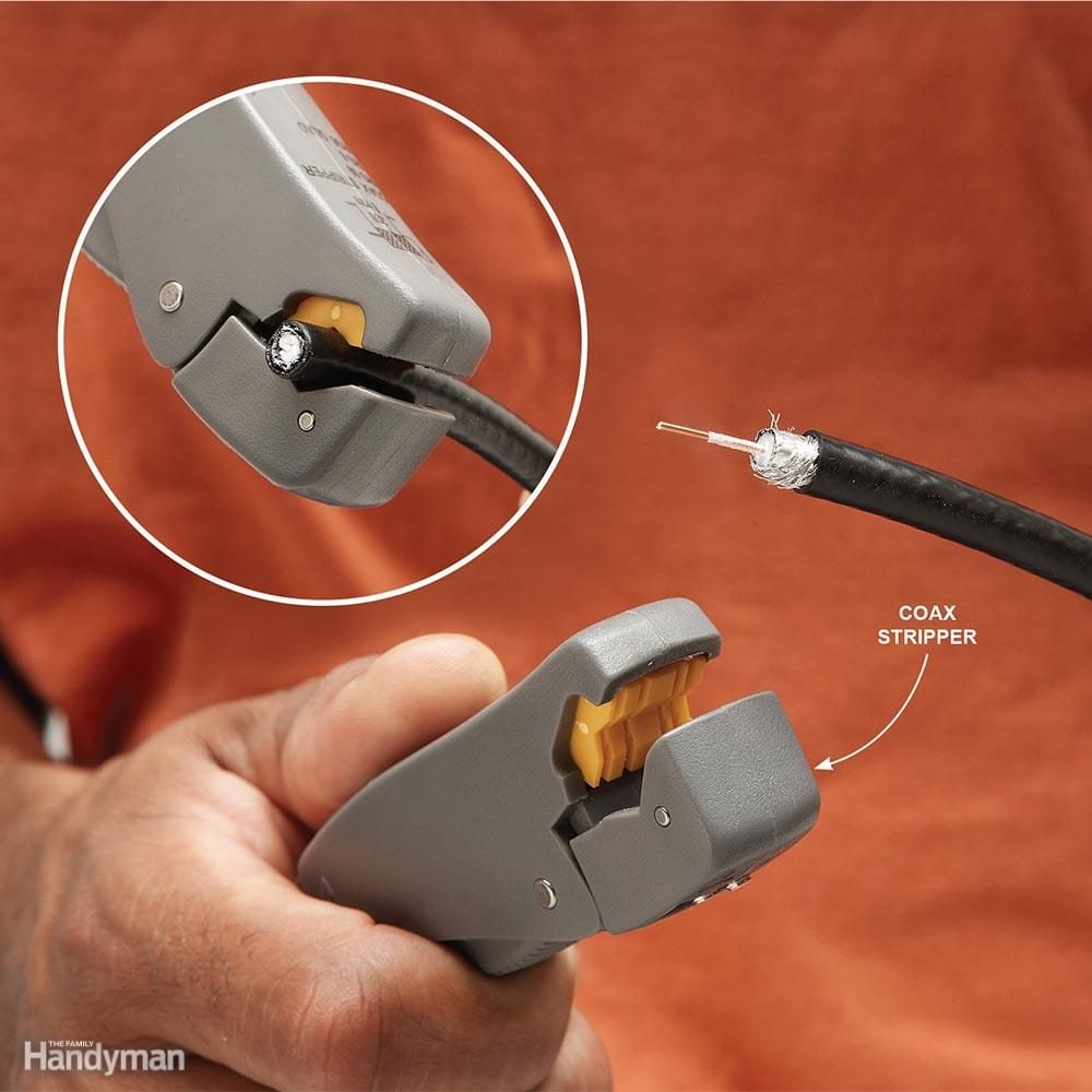 Cut Coaxial Cable Carefully