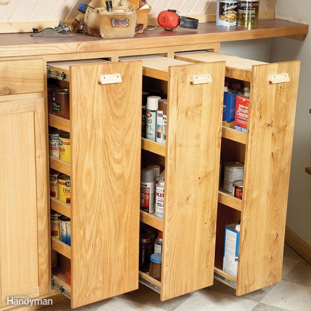 DIY Pull Out Cabinet Drawers – Love & Renovations