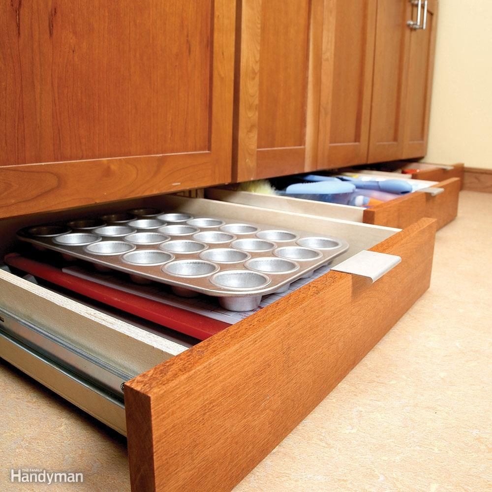 DIY Pull Out Cabinet Drawers – Love & Renovations