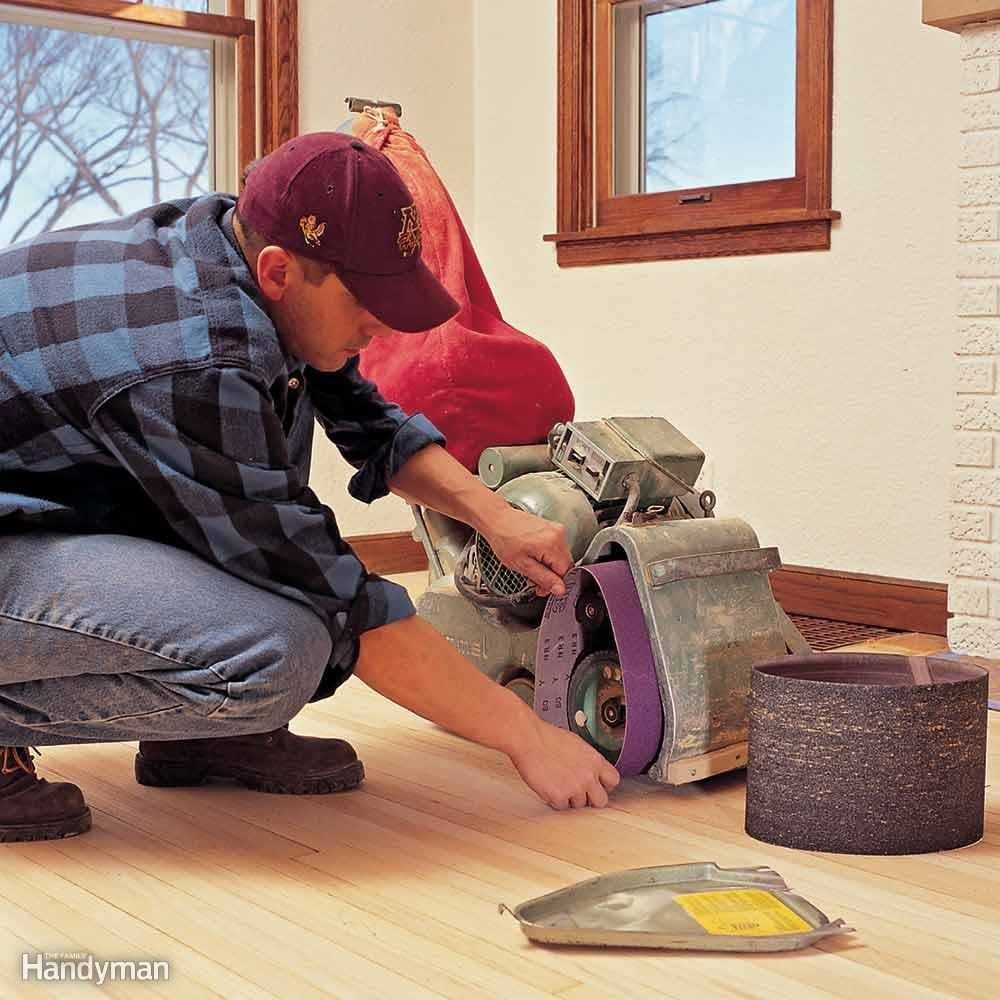 Hardwood Floor Sanding Equipment: Change Belts Often