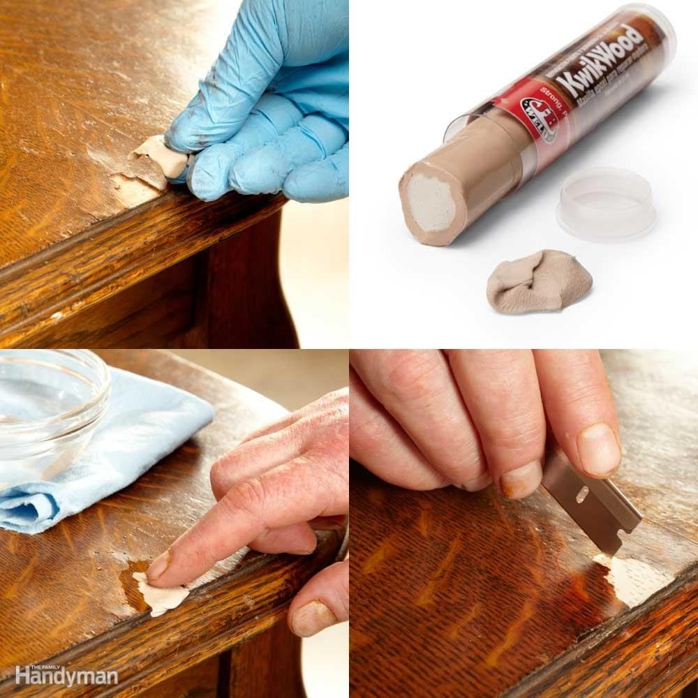 Fix Missing Wood With Epoxy | restore a finish