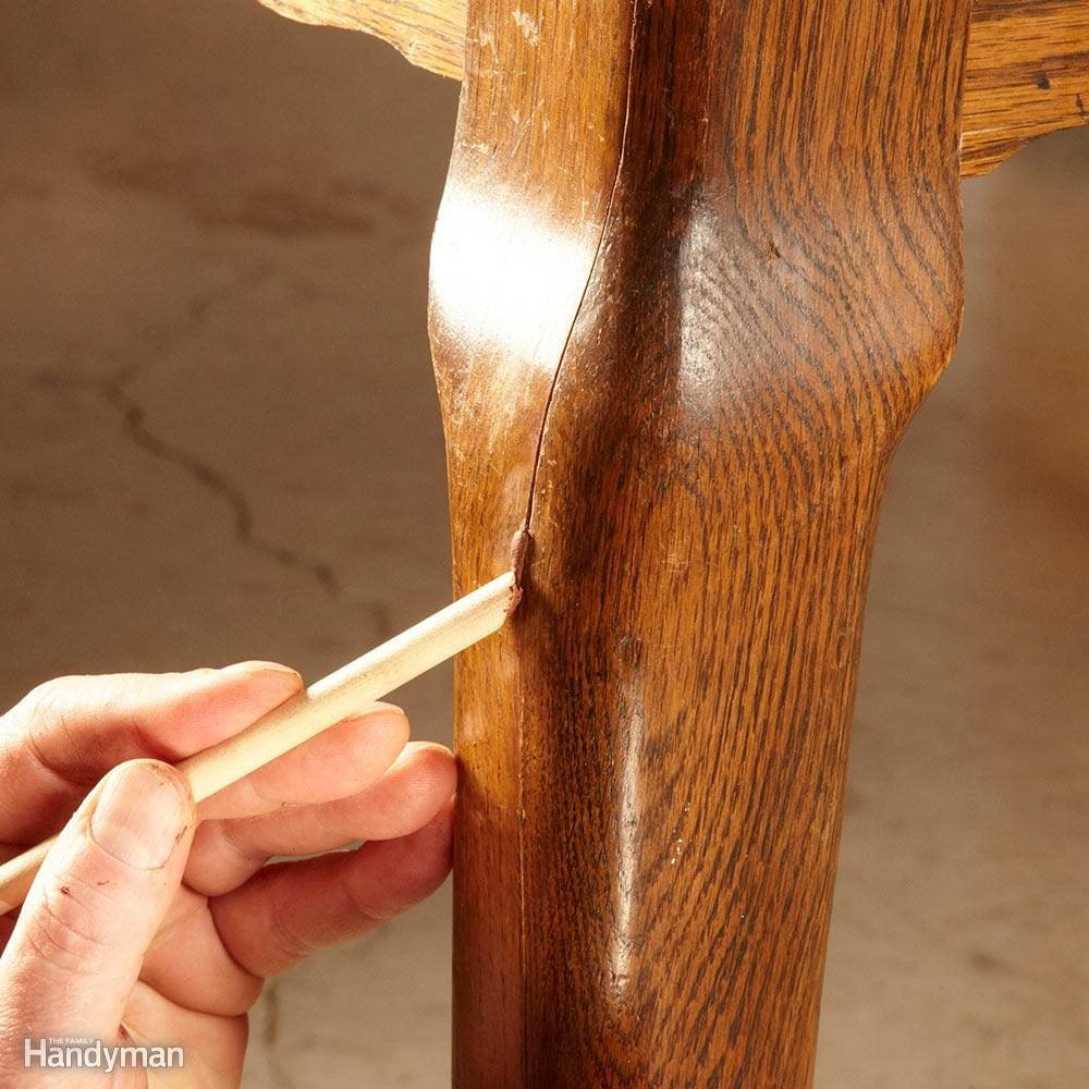 Fixing Small Furniture Cracks | How To Restore Furniture