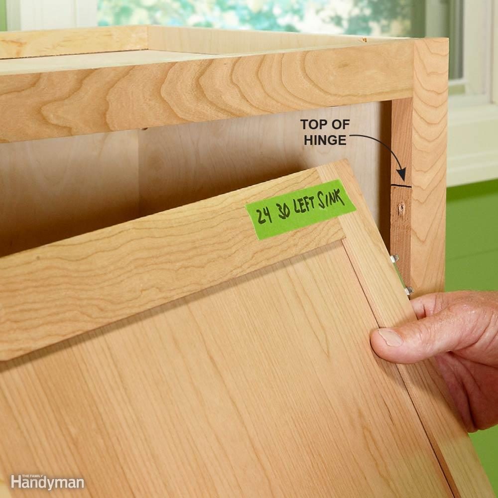 How To Install Cabinets Like A Pro The Family Handyman
