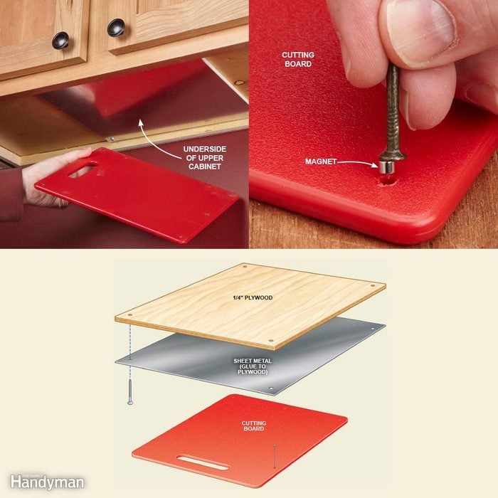 Hidden Cutting Board