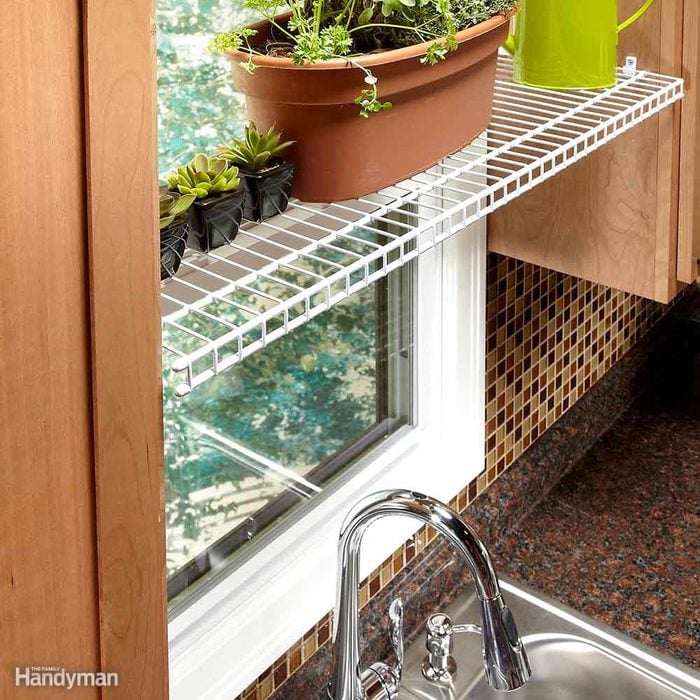 Kitchen Window Plant Perch