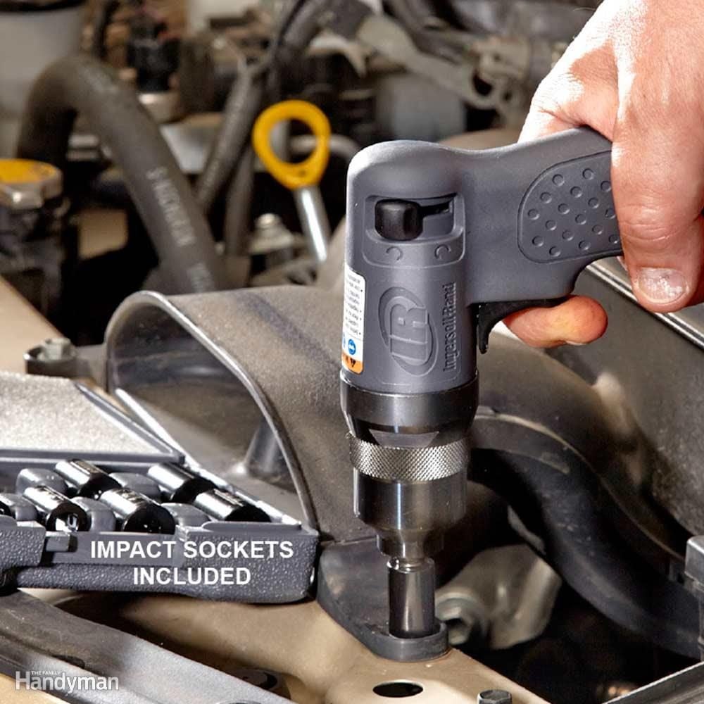 Miniature 1/4-in.-Drive Impact Wrench Fits in Tight Places