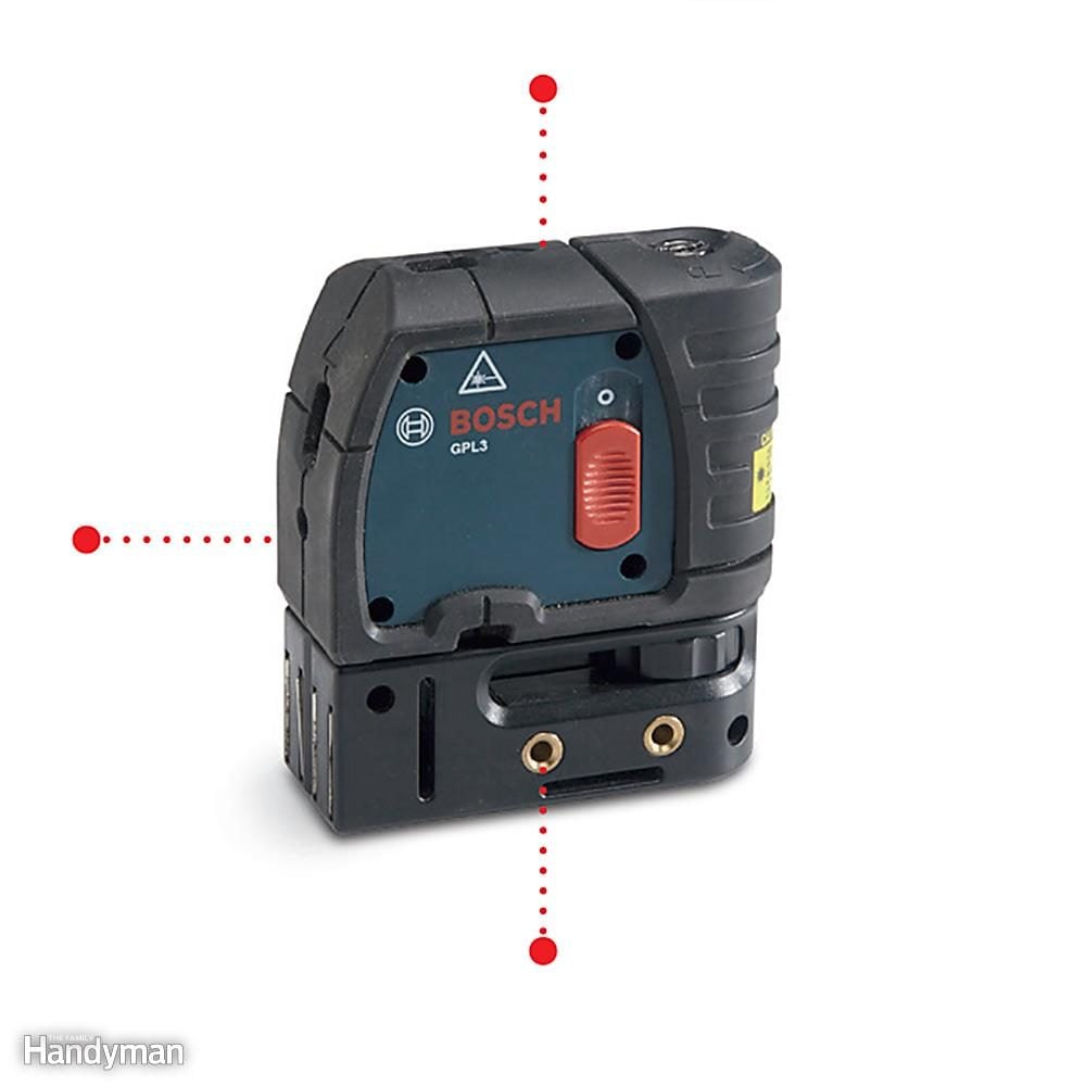 Three- or Five-Point Self-Leveling Laser