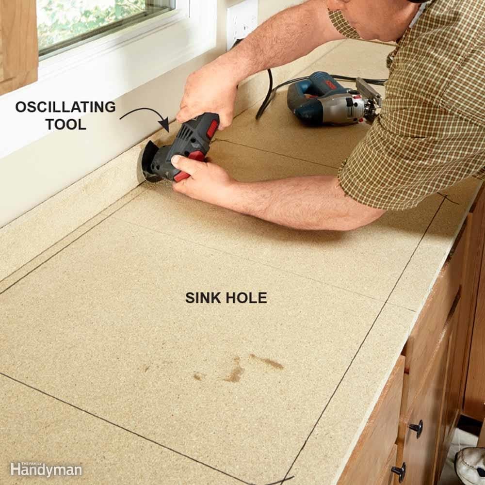 Installing Laminate Countertops Family Handyman