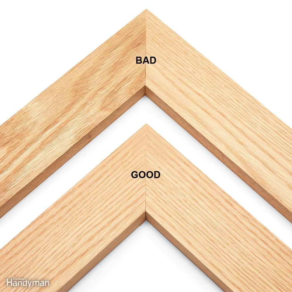 Miters: Match Wood Grain