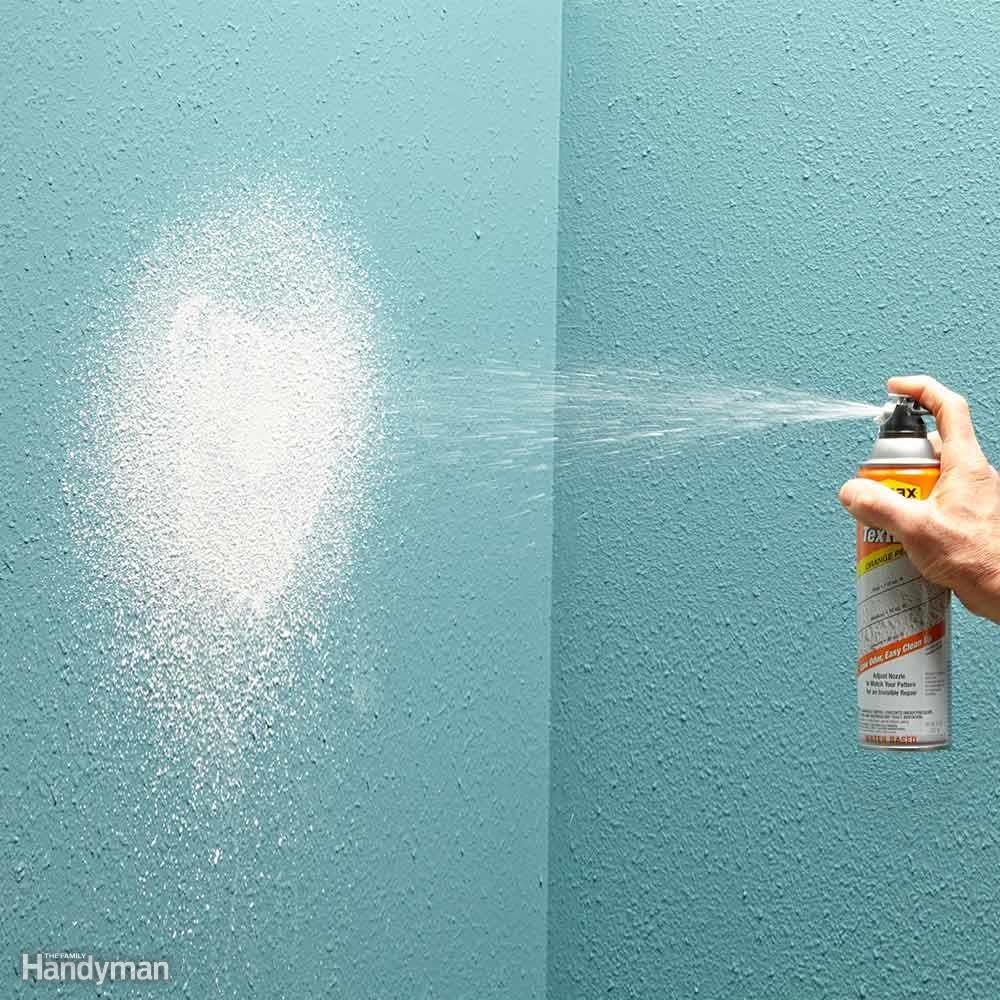 You Can Spray on Wall Texture