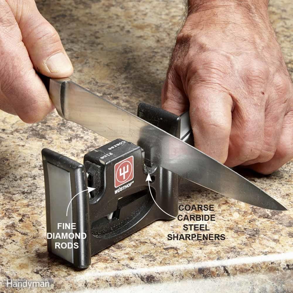 Knife Sharpener & Scissors Sharpener for Your Kitchen Knives