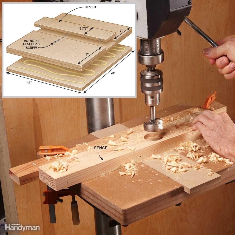 Drill Press Table