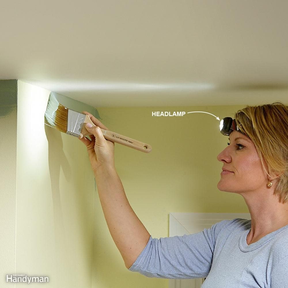 Easy Way To Paint Ceiling Edges
