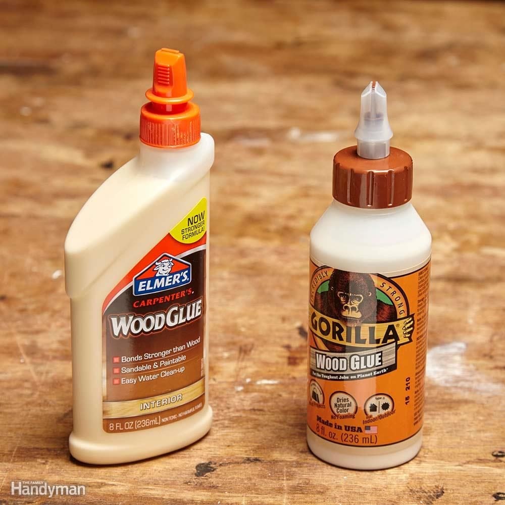 ELMER'S Carpenter's wood glue Off-white, Quick Dry Interior Wood Adhesive  (Actual Net Contents: 4-fl oz) in the Wood Adhesive department at