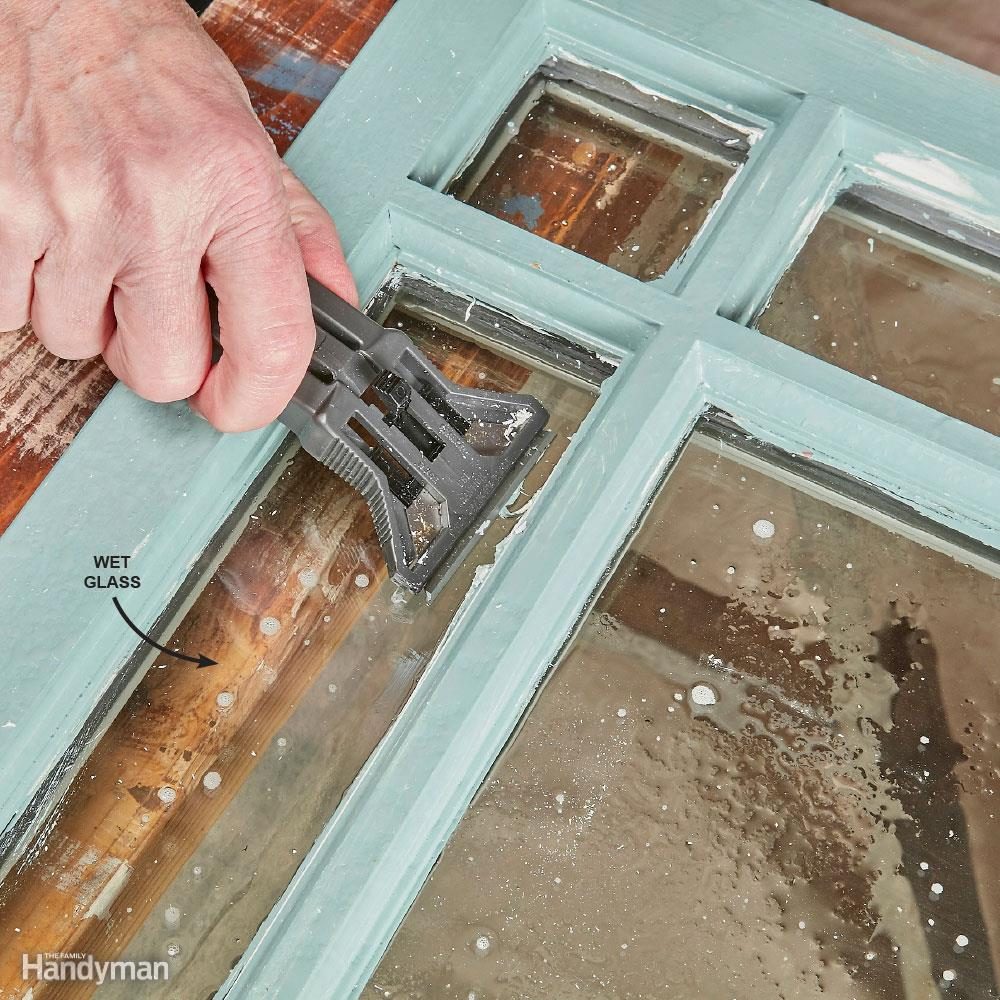 Clean and Scrape Windows Before You Paint