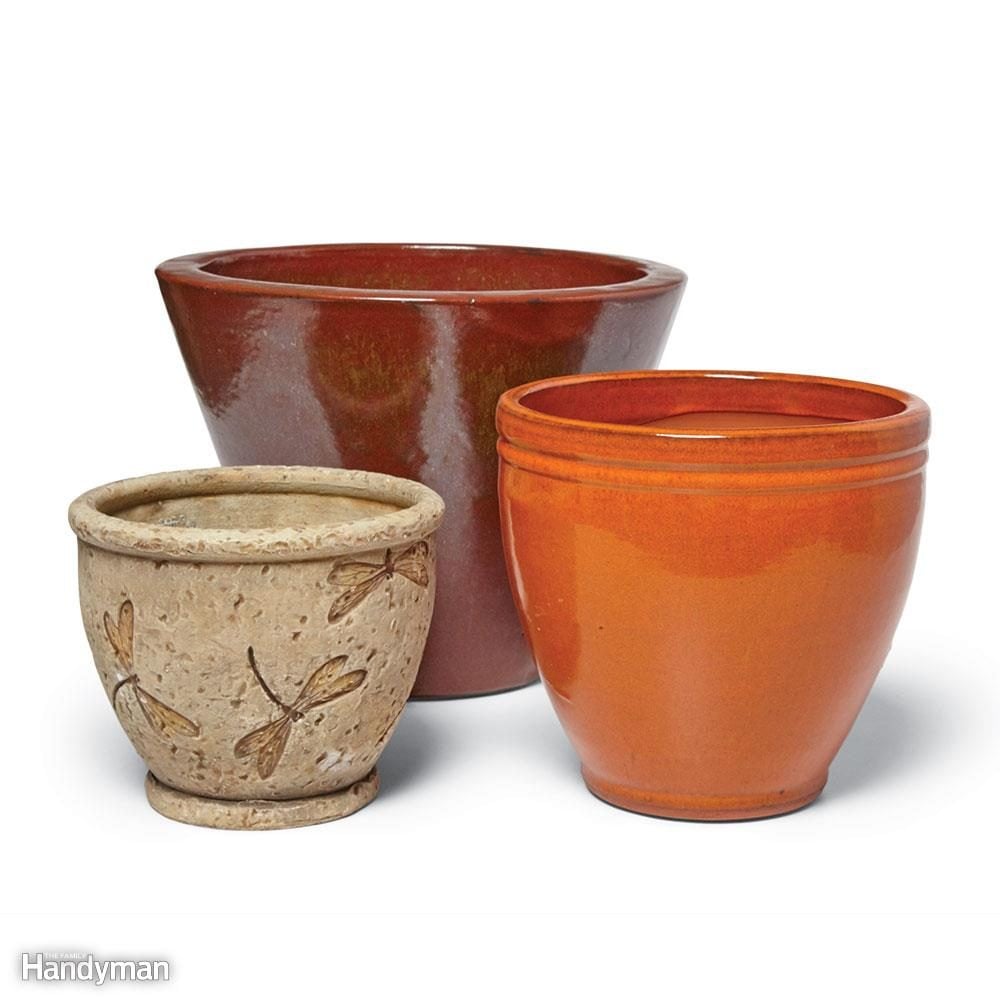 Empty Flowerpots or They Could Break