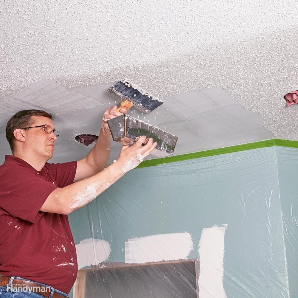 11 Tips On How To Remove Popcorn Ceiling Faster And Easier