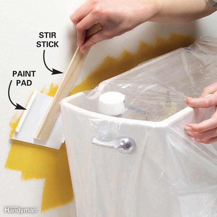 Paint Pad for Tight Spots