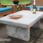 Build an Outdoor Table with Quikrete Countertop Mix