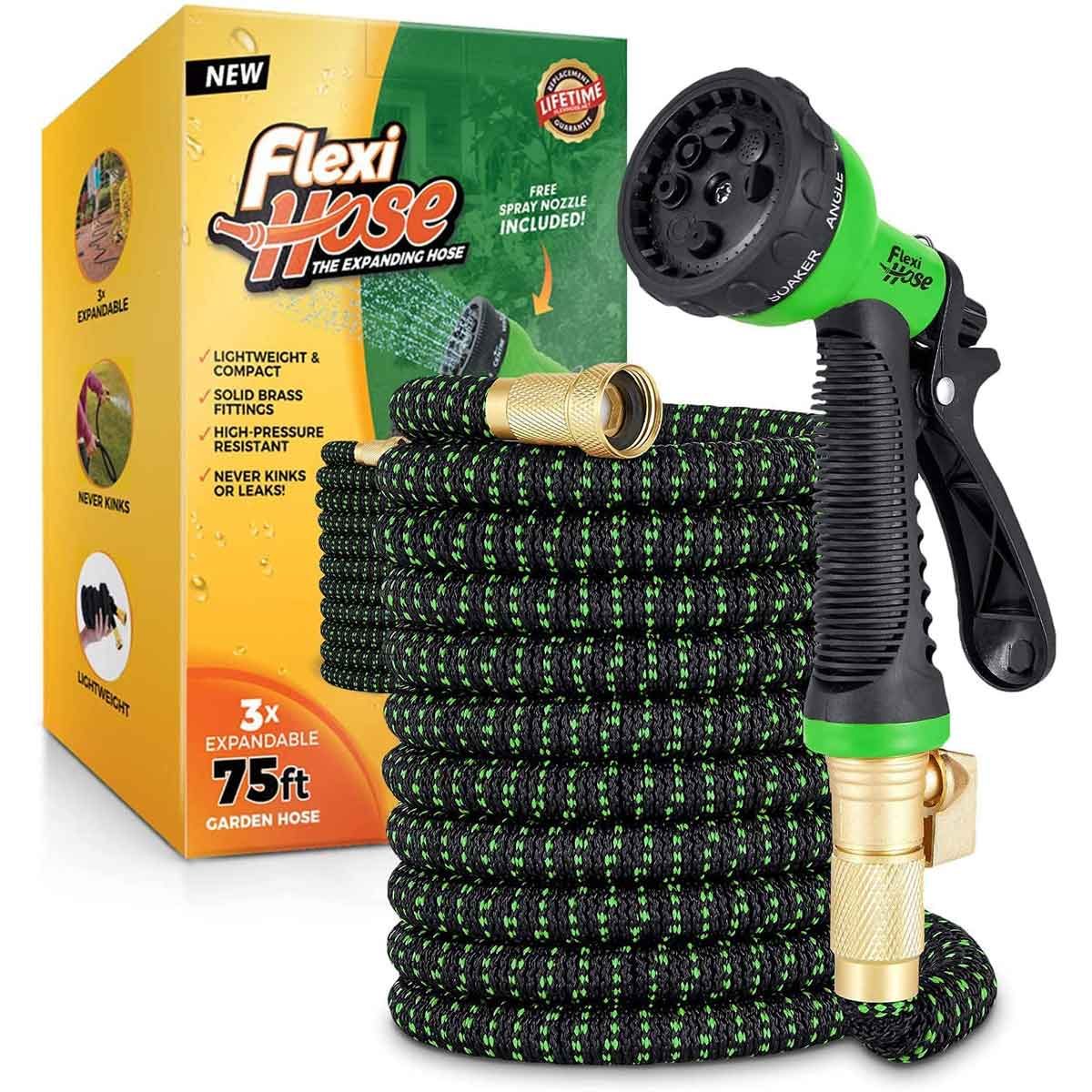 Garden Hose and Sprayer Attachment