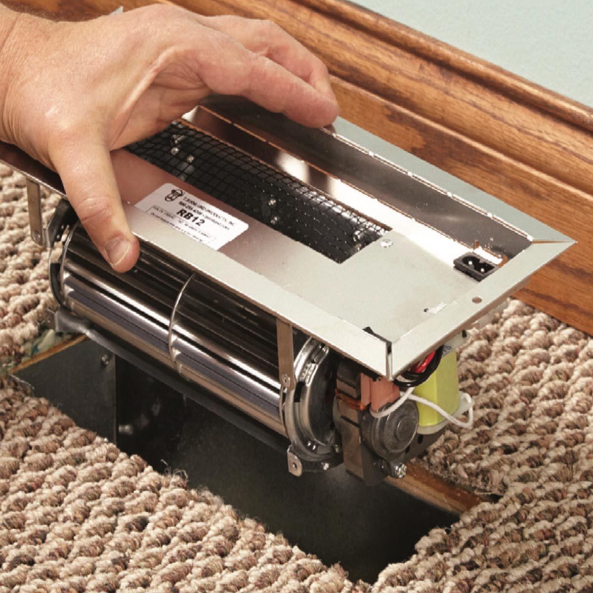 How To Install A Duct Booster Fan Family Handyman