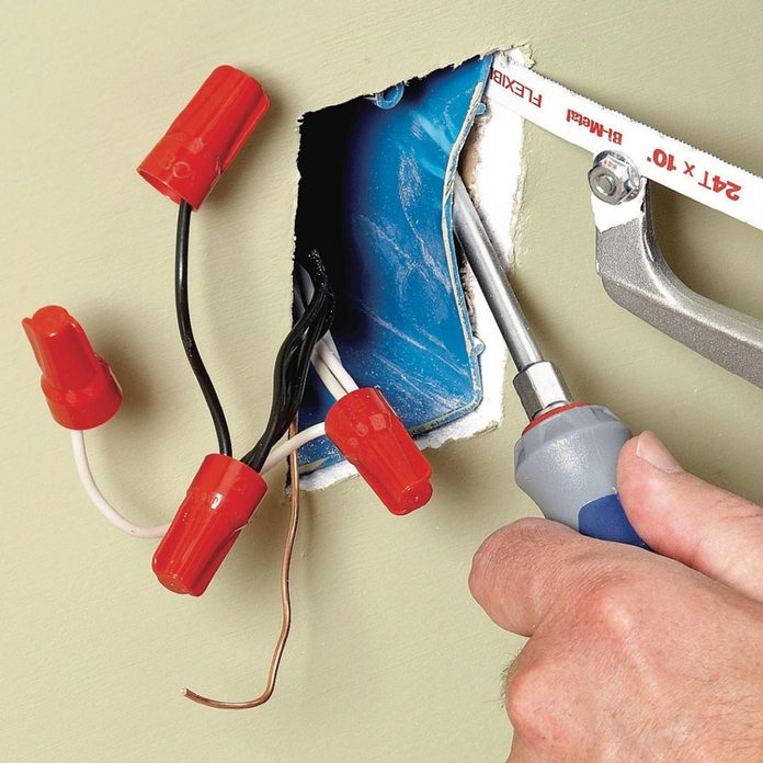 What You Should Do With Crowded Electrical Boxes Diy Family Handyman - How To Hide A Ceiling Junction Box