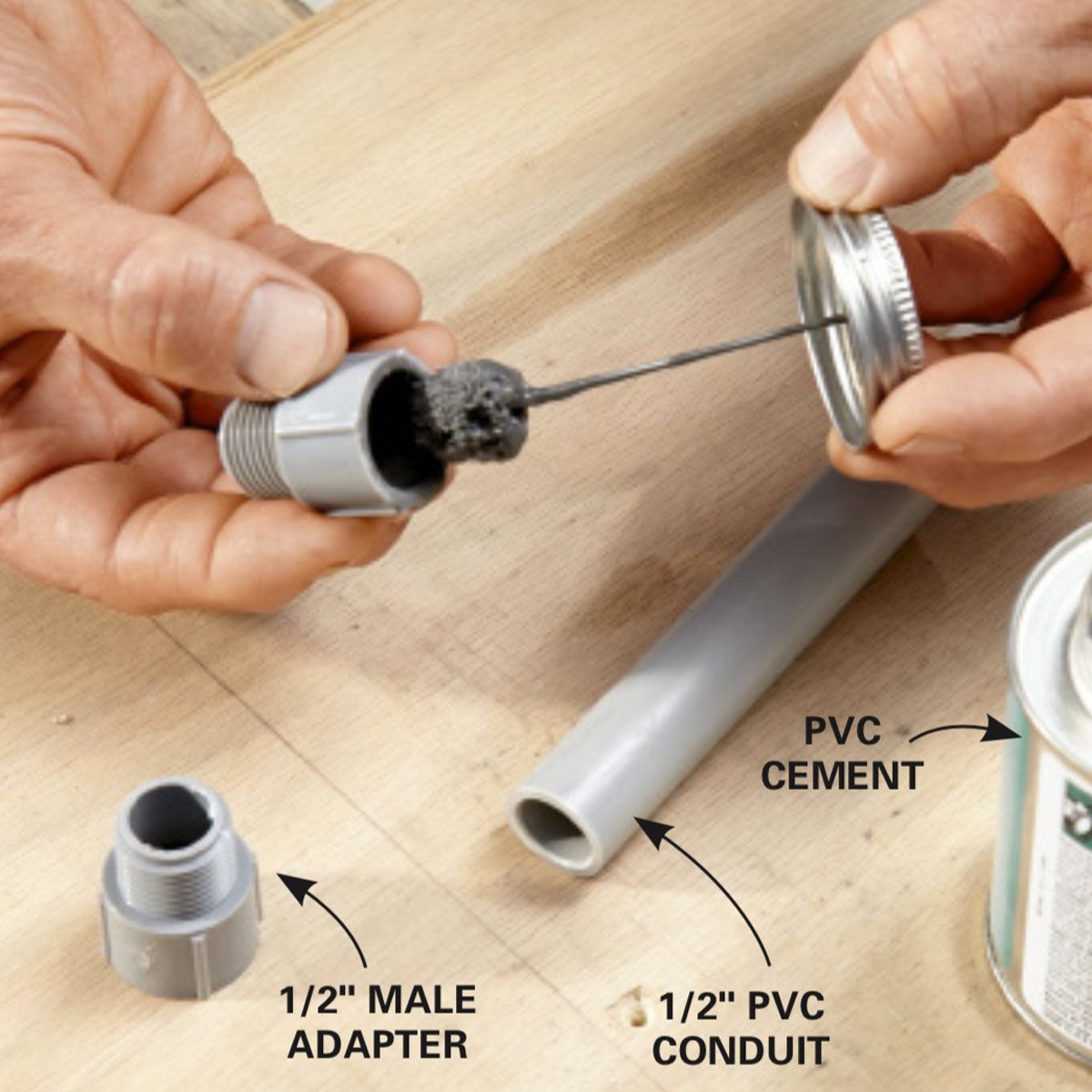 working with PVC conduit