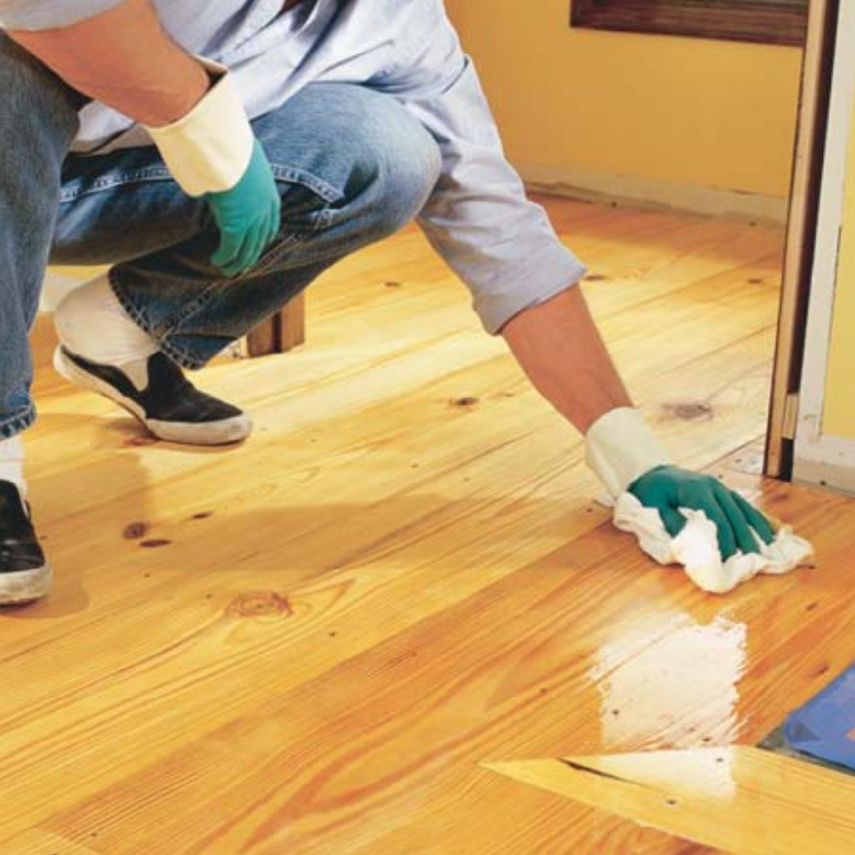 How To Install Pine Floors Family Handyman