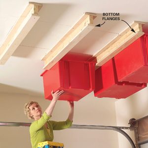 How to DIY an Overhead Garage Storage System