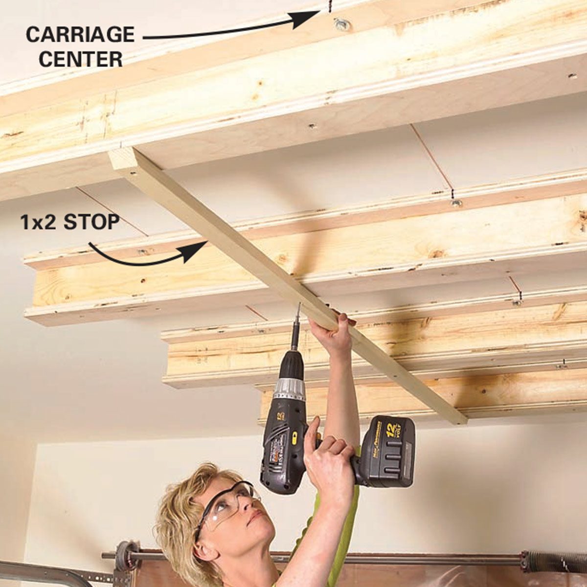 Overhead Garage Storage Diy - Overhead Hanging Storage : Diy garage storage ideas | source: