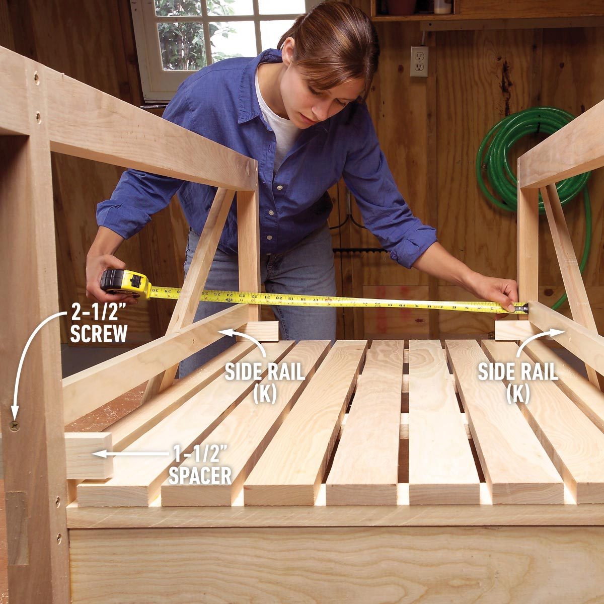 Construct A Classic Wooden Cart Add side rails