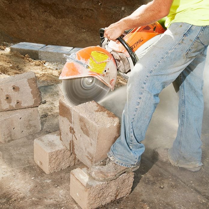 Cutting through stone blocks | Construction Pro Tips