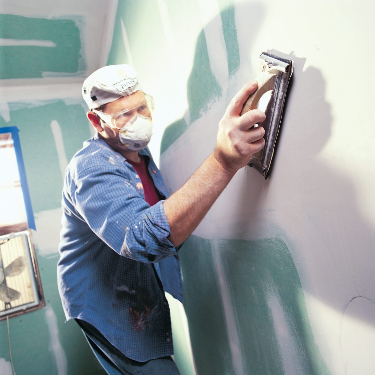 How do I fix scratches from sanding drywall? - Home Improvement