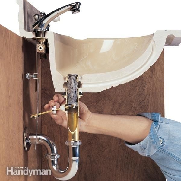 How To Clear Clogged Drains Diy - How To Clear Clogged Bathroom Drains