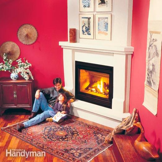 how to install a gas fireplace