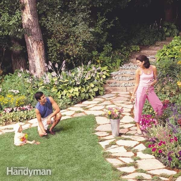 How to Build a Stone Path | The Family Handyman