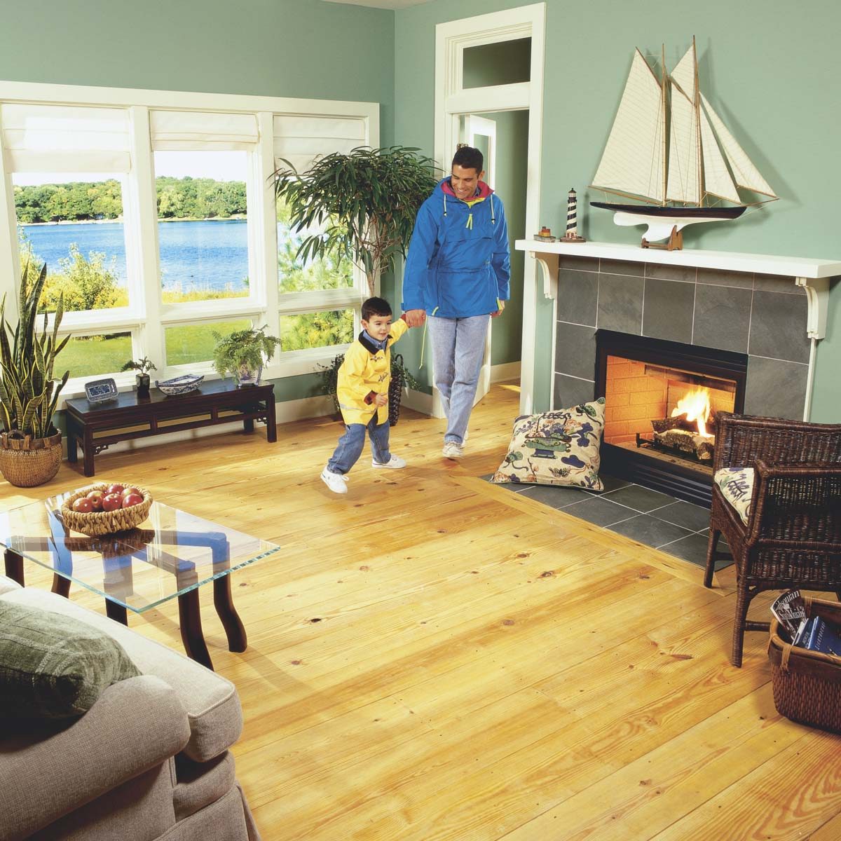 How To Install Pine Floors Family Handyman